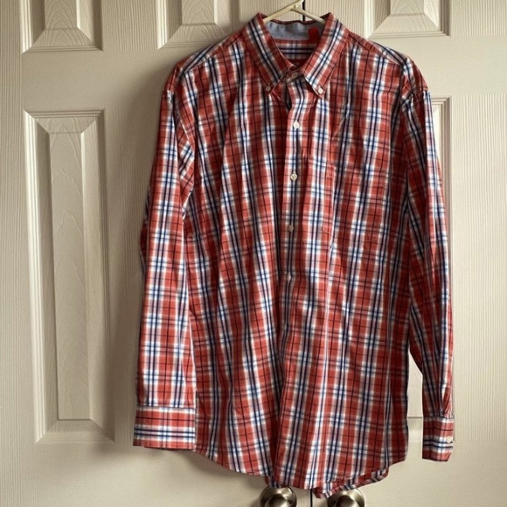 Plaid Long Sleeve Shirt - Size L All Shirts Marked with ⚓️ 2 for$25